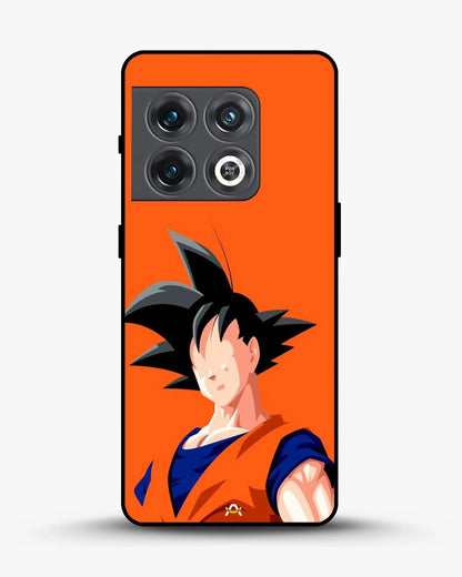 Anime Super Warrior Phone Case - Orange & Navy Fighter Print for iPhone, Samsung, Pixel, OnePlus & Vivo
