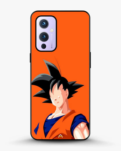 Anime Super Warrior Phone Case - Orange & Navy Fighter Print for iPhone, Samsung, Pixel, OnePlus & Vivo