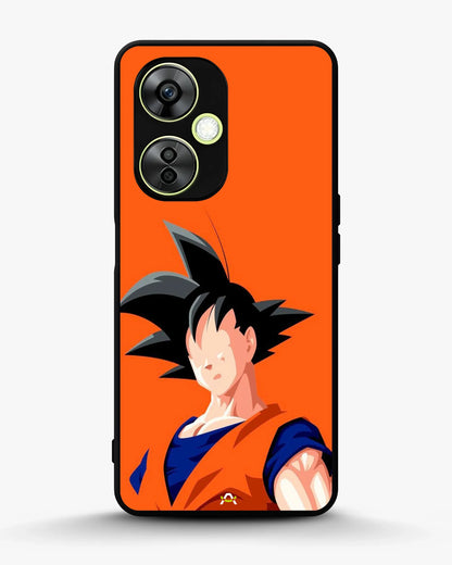 Anime Super Warrior Phone Case - Orange & Navy Fighter Print for iPhone, Samsung, Pixel, OnePlus & Vivo