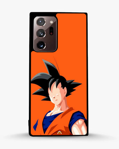 Anime Super Warrior Phone Case - Orange & Navy Fighter Print for iPhone, Samsung, Pixel, OnePlus & Vivo