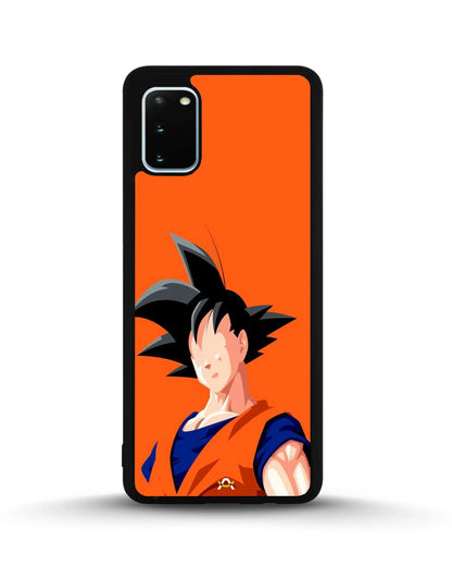 Anime Super Warrior Phone Case - Orange & Navy Fighter Print for iPhone, Samsung, Pixel, OnePlus & Vivo