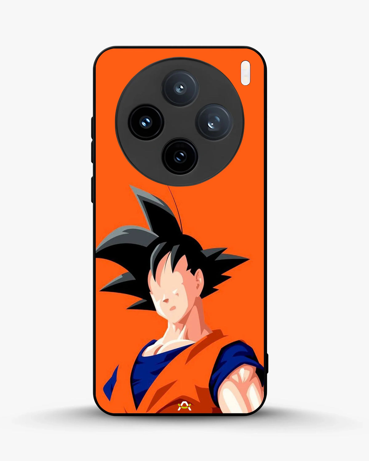 Anime Super Warrior Phone Case - Orange & Navy Fighter Print for iPhone, Samsung, Pixel, OnePlus & Vivo