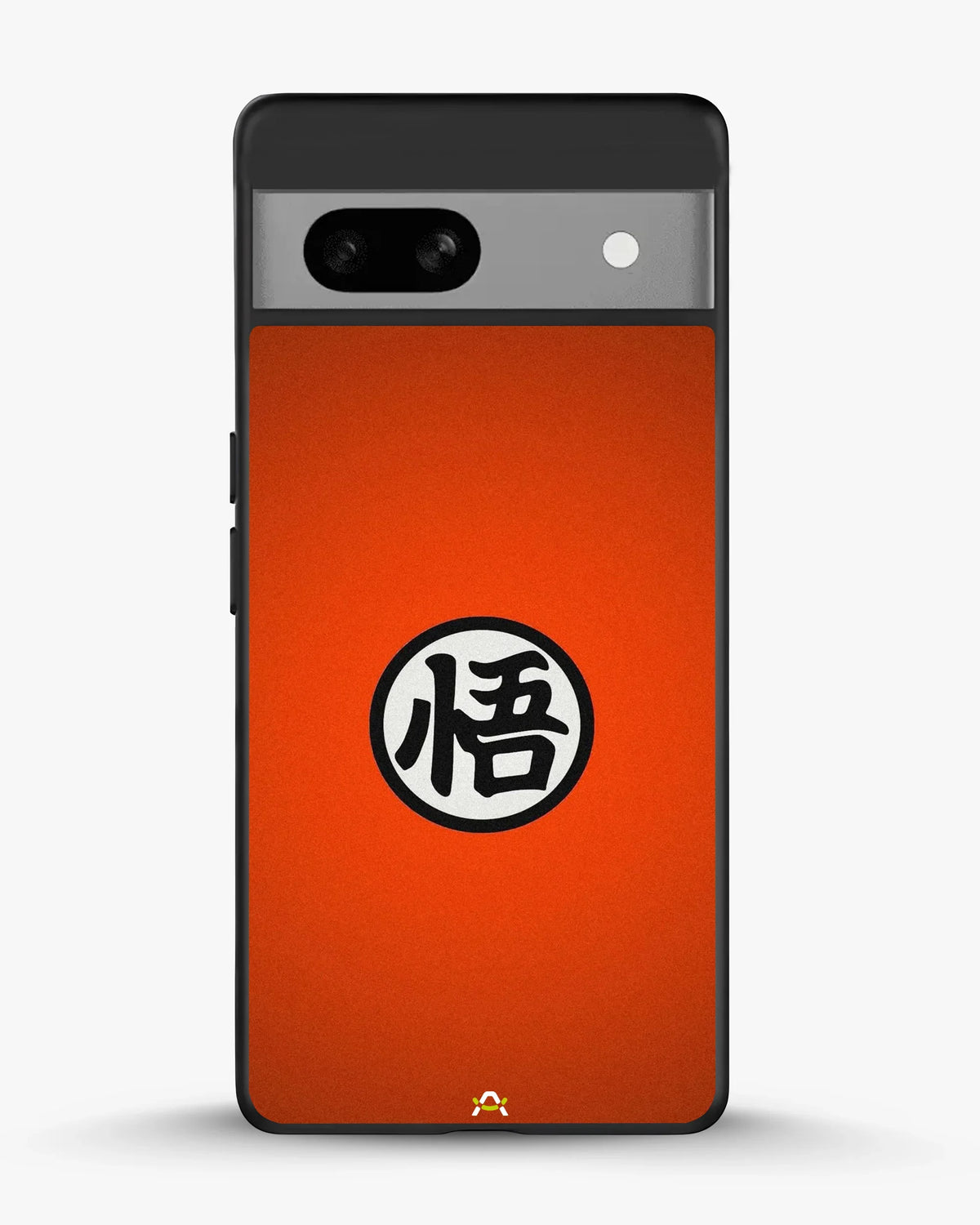 Anime Warrior Awakening Kanji Case - Glossy Orange Printed Cover for iPhone, Samsung, Pixel, OnePlus & Vivo