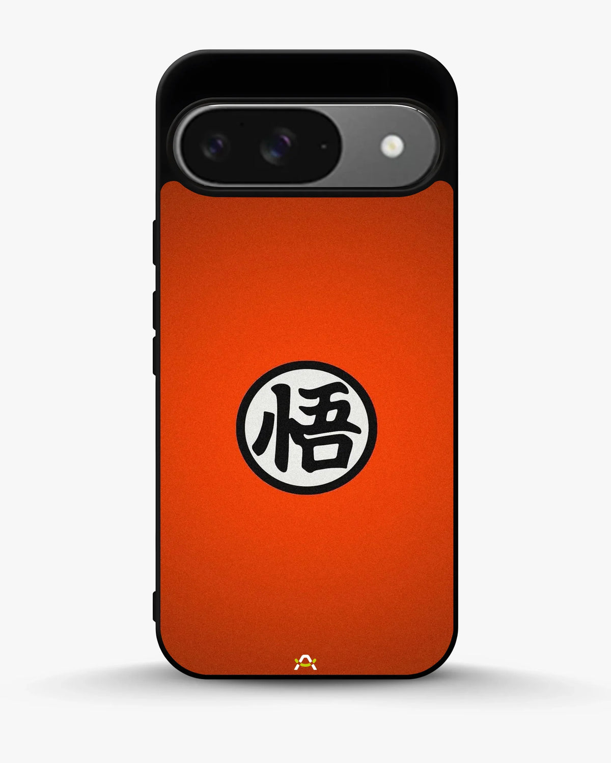 Anime Warrior Awakening Kanji Case - Glossy Orange Printed Cover for iPhone, Samsung, Pixel, OnePlus & Vivo