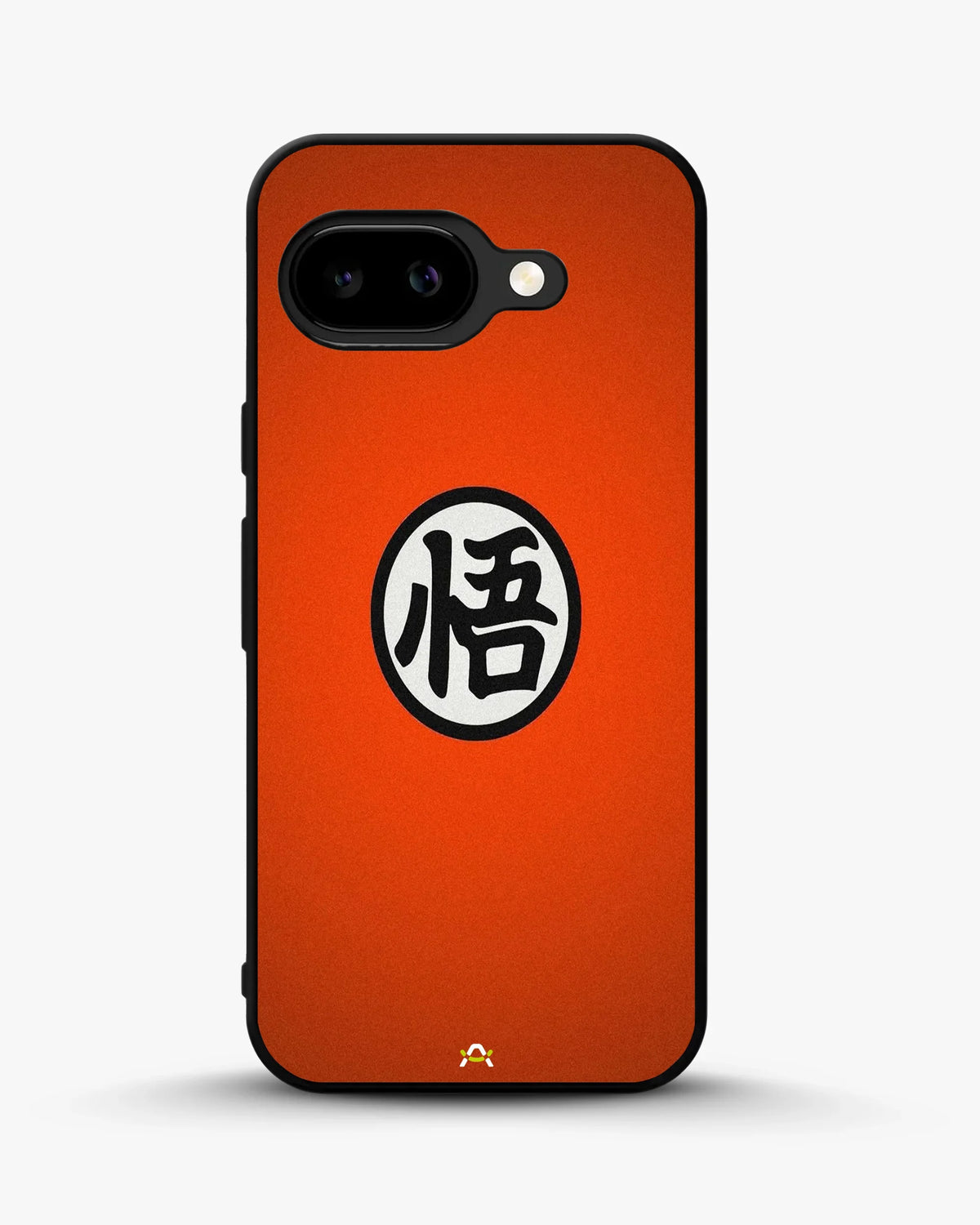 Anime Warrior Awakening Kanji Case - Glossy Orange Printed Cover for iPhone, Samsung, Pixel, OnePlus & Vivo