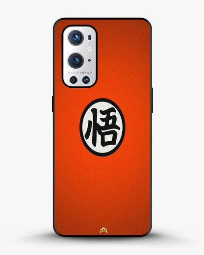 Anime Warrior Awakening Kanji Case - Glossy Orange Printed Cover for iPhone, Samsung, Pixel, OnePlus & Vivo