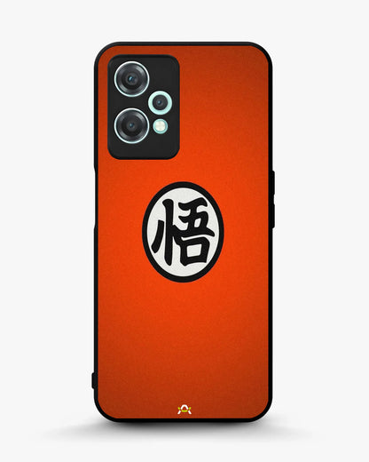 Anime Warrior Awakening Kanji Case - Glossy Orange Printed Cover for iPhone, Samsung, Pixel, OnePlus & Vivo