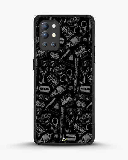Black Street Art Phone Case - Graffiti & Typography Print for iPhone, Samsung, Pixel, OnePlus & Vivo