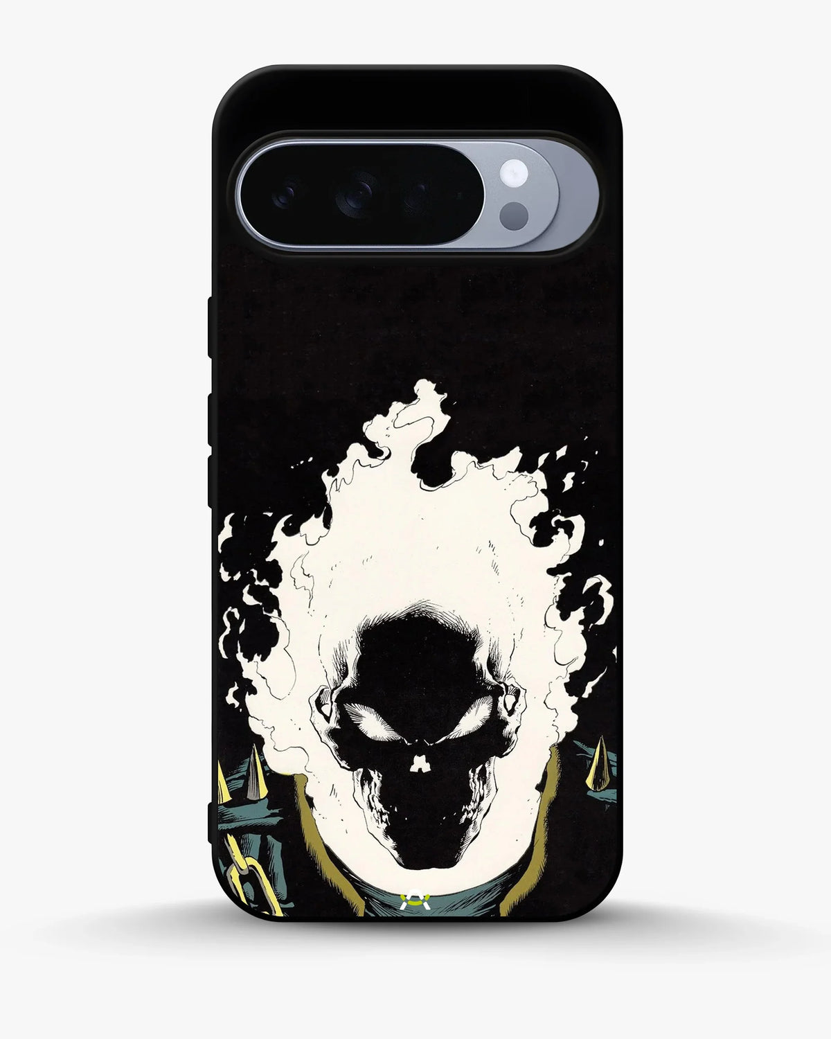 Blazing Comic Skull Phone Case - Flaming Comic Art Print for iPhone, Samsung, Pixel, OnePlus & Vivo