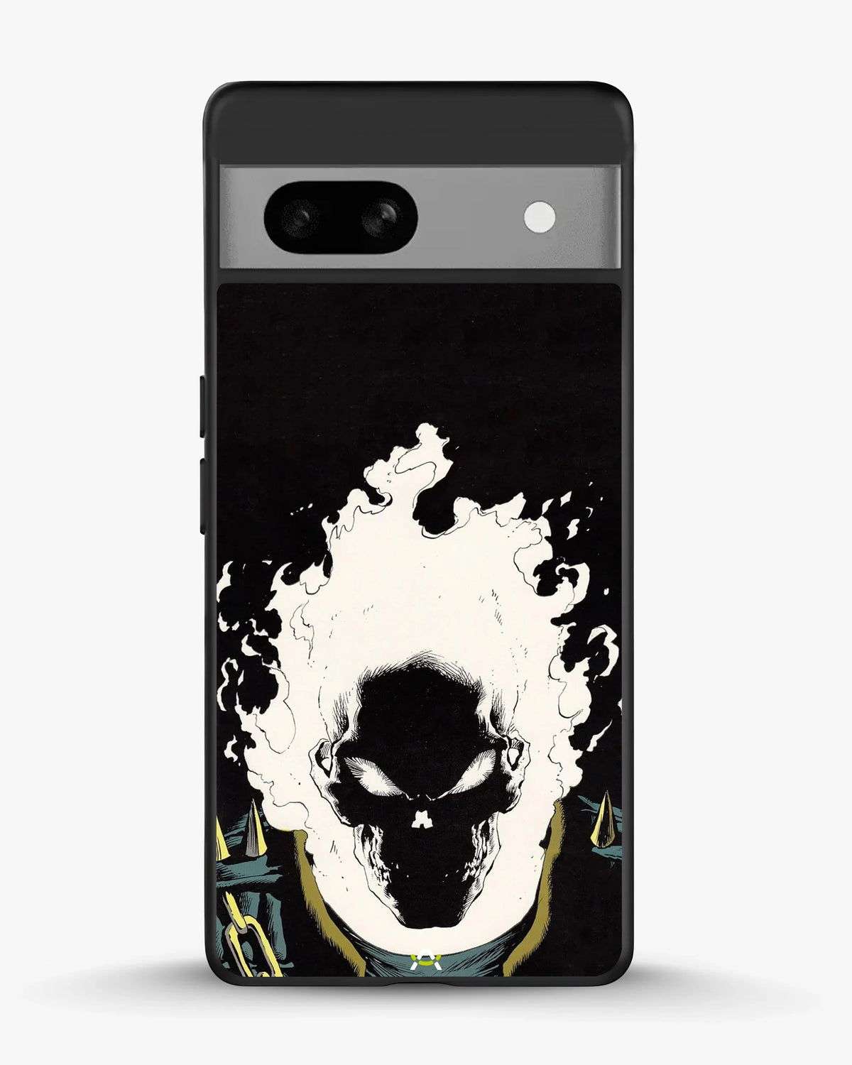 Blazing Comic Skull Phone Case - Flaming Comic Art Print for iPhone, Samsung, Pixel, OnePlus & Vivo
