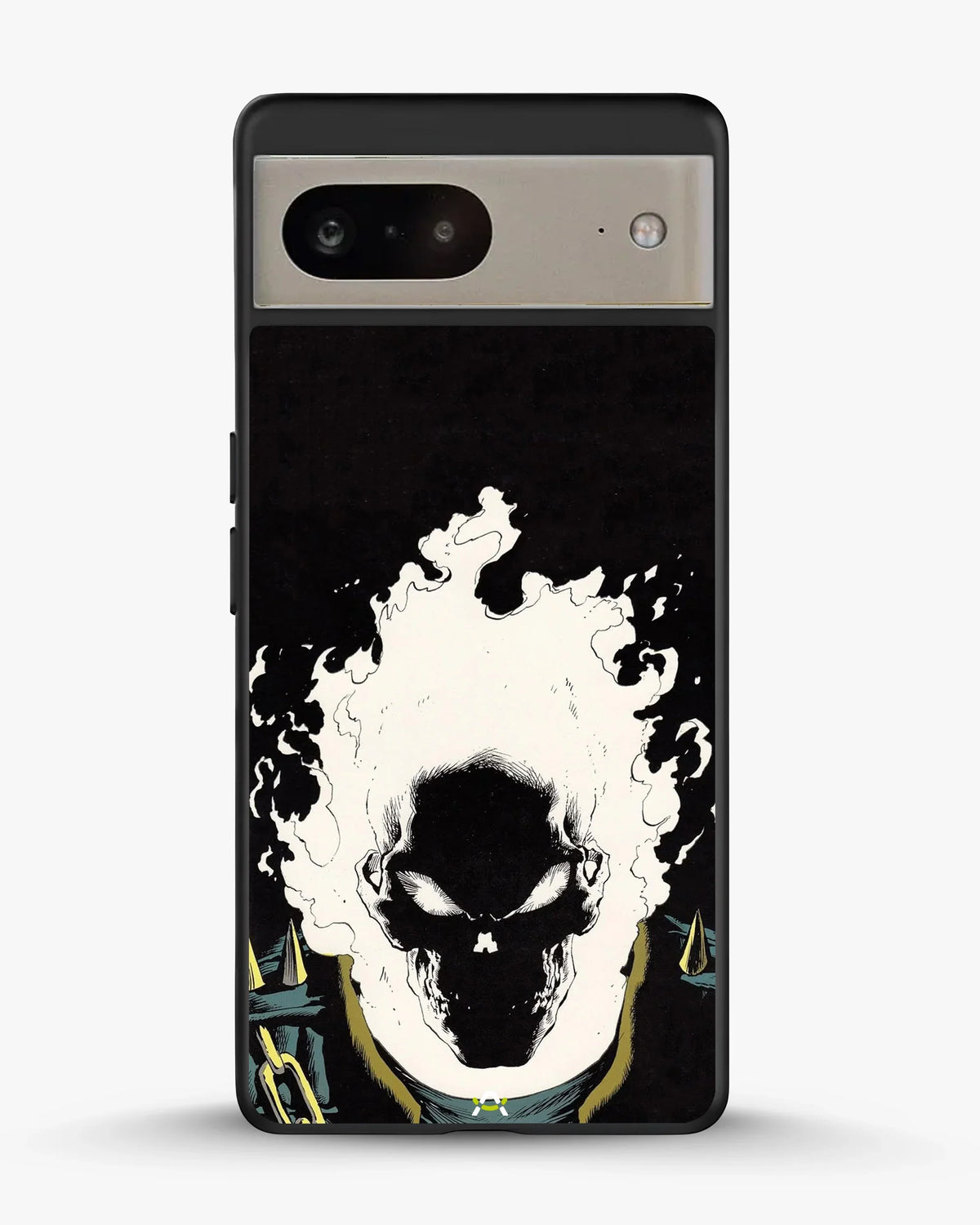 Blazing Comic Skull Phone Case - Flaming Comic Art Print for iPhone, Samsung, Pixel, OnePlus & Vivo