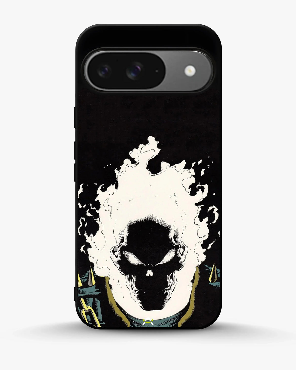Blazing Comic Skull Phone Case - Flaming Comic Art Print for iPhone, Samsung, Pixel, OnePlus & Vivo