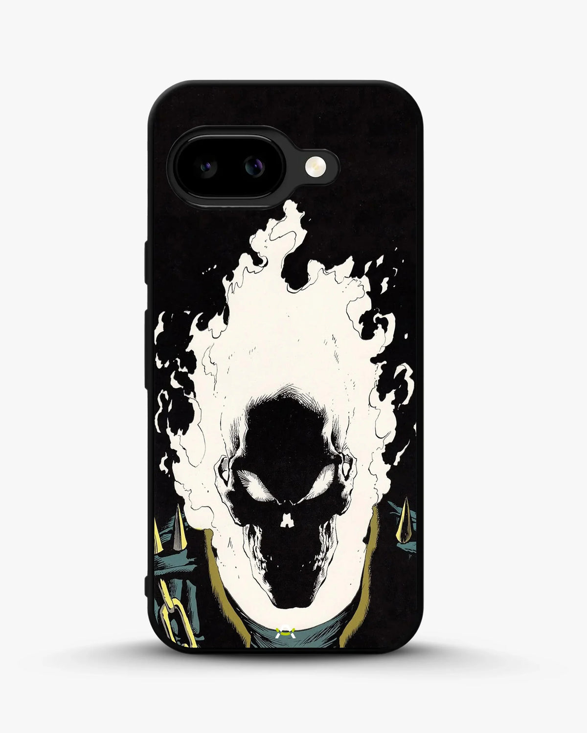 Blazing Comic Skull Phone Case - Flaming Comic Art Print for iPhone, Samsung, Pixel, OnePlus & Vivo
