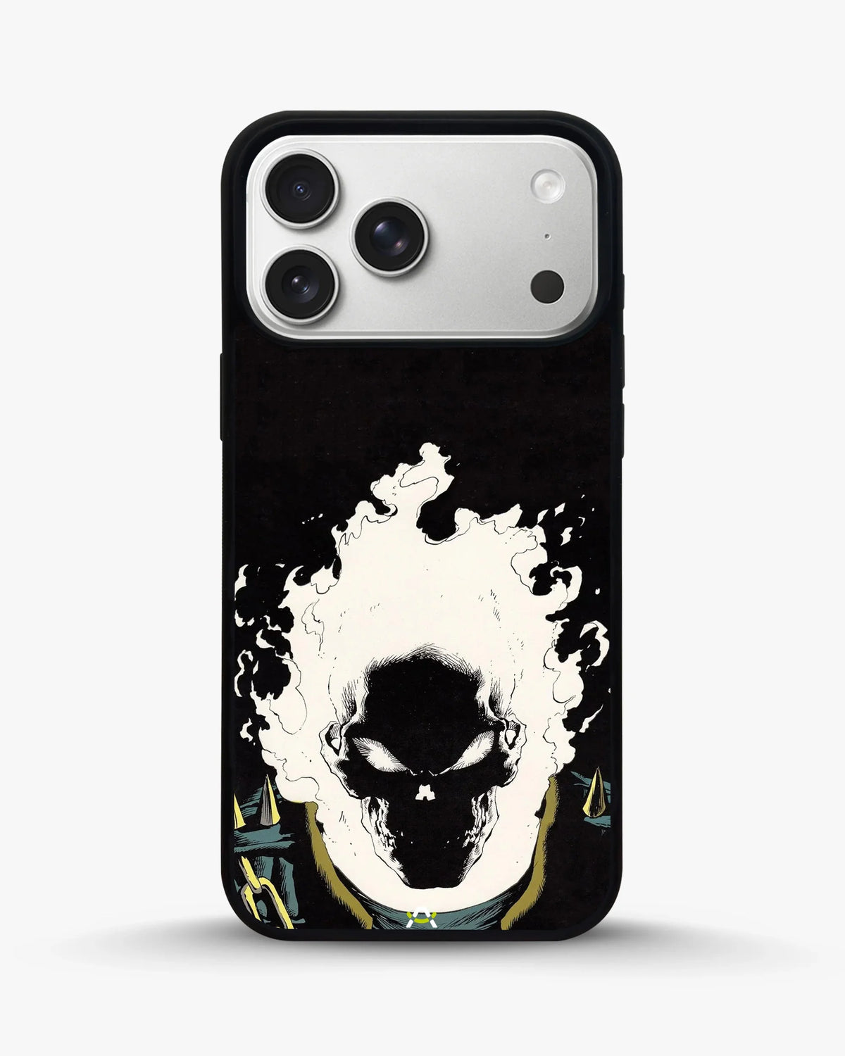 Blazing Comic Skull Phone Case - Flaming Comic Art Print for iPhone, Samsung, Pixel, OnePlus & Vivo