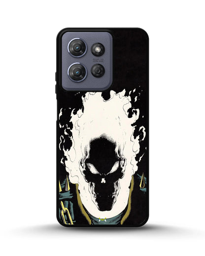Blazing Comic Skull Phone Case - Flaming Comic Art Print for iPhone, Samsung, Pixel, OnePlus & Vivo