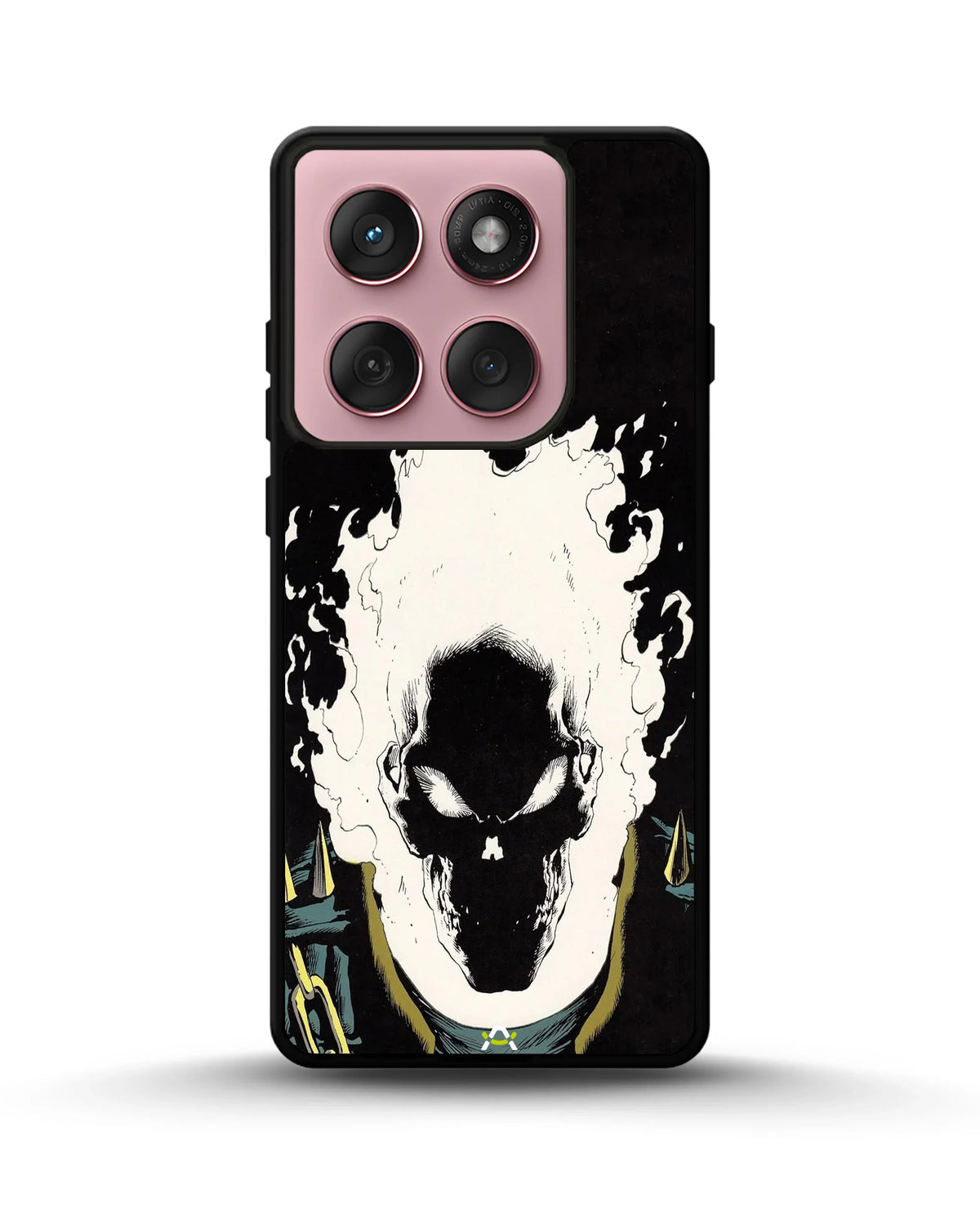 Blazing Comic Skull Phone Case - Flaming Comic Art Print for iPhone, Samsung, Pixel, OnePlus & Vivo