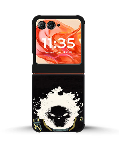 Blazing Comic Skull Phone Case - Flaming Comic Art Print for iPhone, Samsung, Pixel, OnePlus & Vivo
