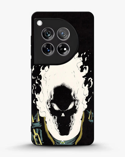 Blazing Comic Skull Phone Case - Flaming Comic Art Print for iPhone, Samsung, Pixel, OnePlus & Vivo
