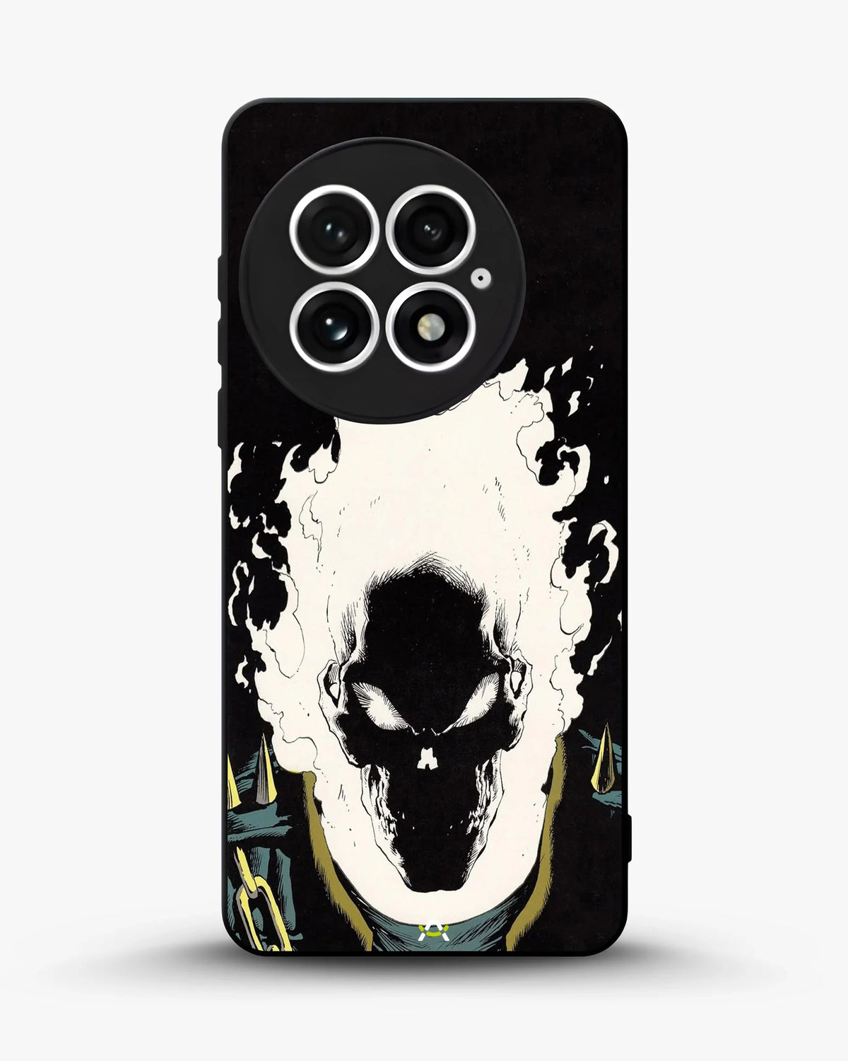 Blazing Comic Skull Phone Case - Flaming Comic Art Print for iPhone, Samsung, Pixel, OnePlus & Vivo