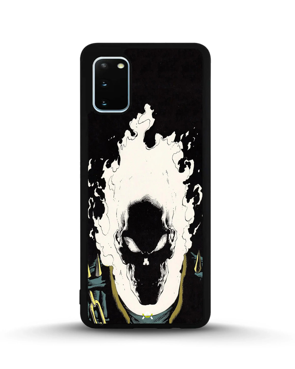 Blazing Comic Skull Phone Case - Flaming Comic Art Print for iPhone, Samsung, Pixel, OnePlus & Vivo