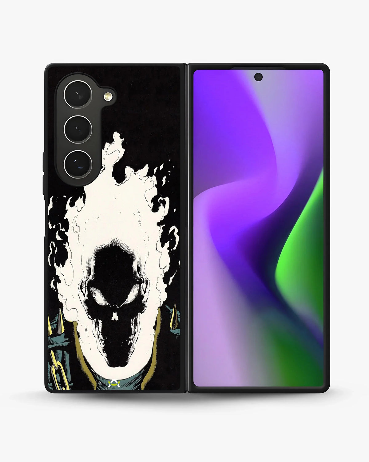 Blazing Comic Skull Phone Case - Flaming Comic Art Print for iPhone, Samsung, Pixel, OnePlus & Vivo