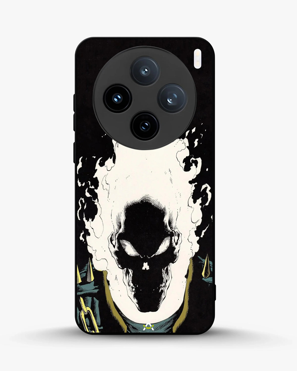 Blazing Comic Skull Phone Case - Flaming Comic Art Print for iPhone, Samsung, Pixel, OnePlus & Vivo