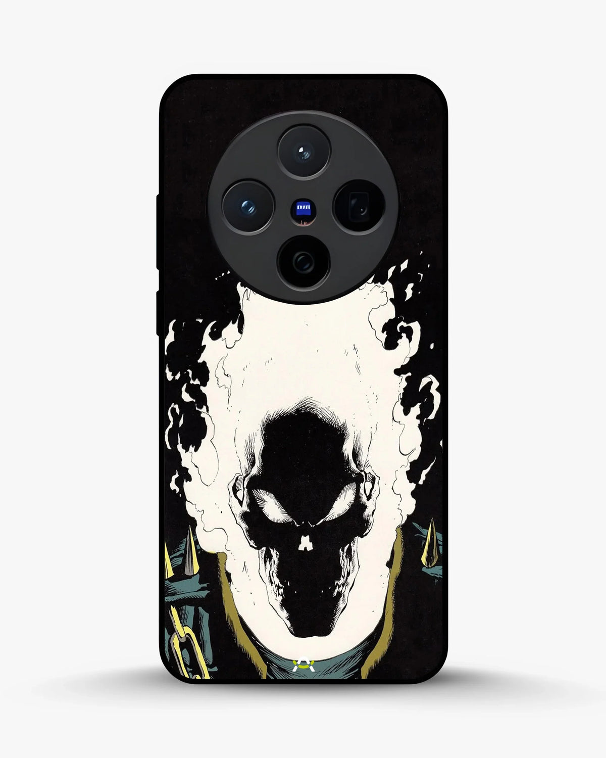 Blazing Comic Skull Phone Case - Flaming Comic Art Print for iPhone, Samsung, Pixel, OnePlus & Vivo