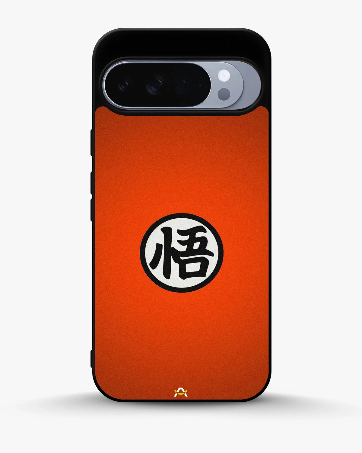 Bold Kanji Circle Phone Case - Minimal Orange Symbol Print for iPhone, Samsung, Pixel, OnePlus & Vivo