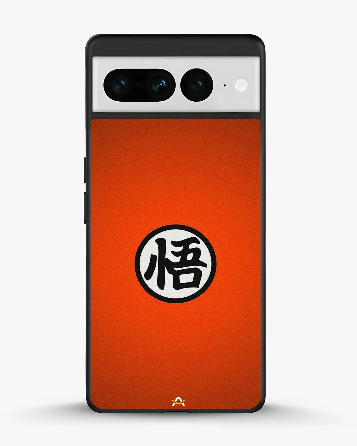 Bold Kanji Circle Phone Case - Minimal Orange Symbol Print for iPhone, Samsung, Pixel, OnePlus & Vivo