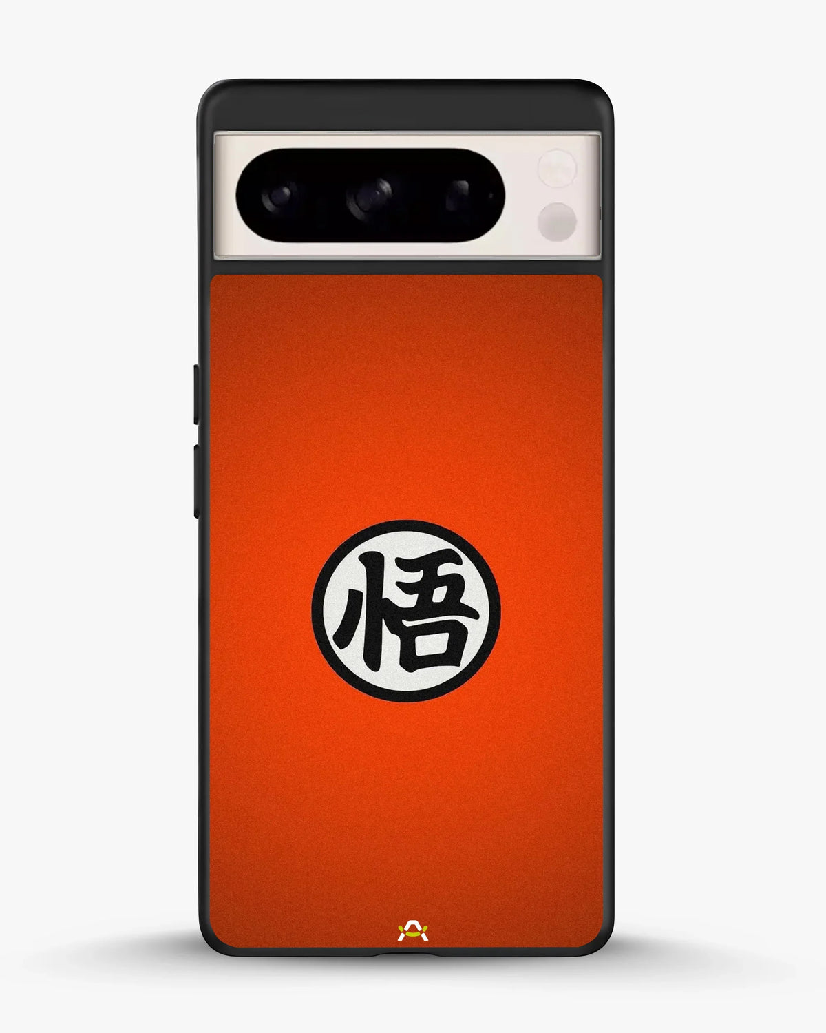 Bold Kanji Circle Phone Case - Minimal Orange Symbol Print for iPhone, Samsung, Pixel, OnePlus & Vivo