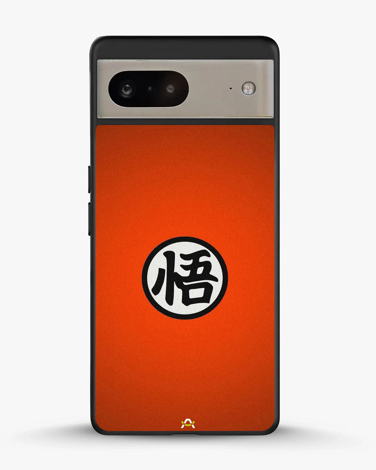 Bold Kanji Circle Phone Case - Minimal Orange Symbol Print for iPhone, Samsung, Pixel, OnePlus & Vivo