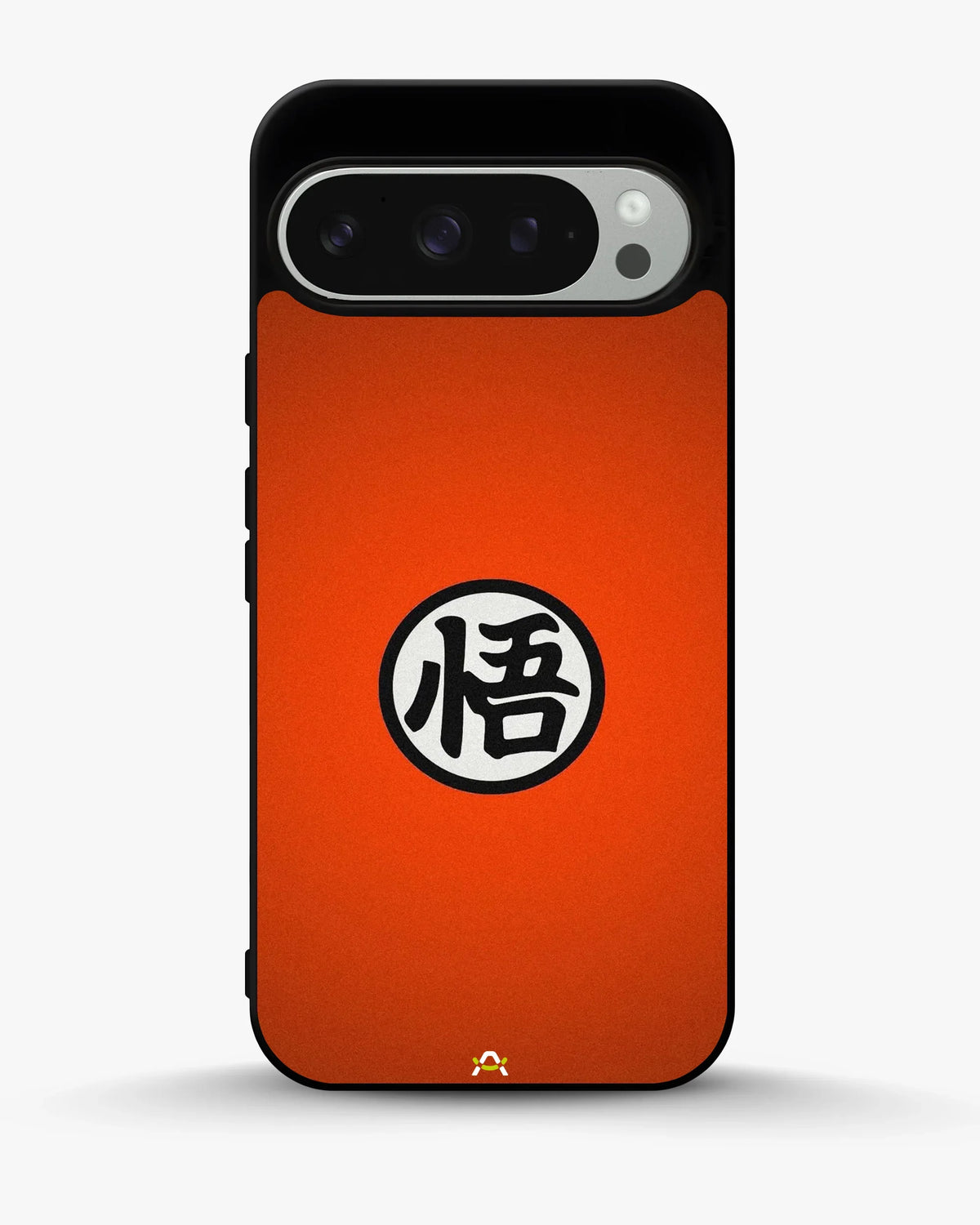 Bold Kanji Circle Phone Case - Minimal Orange Symbol Print for iPhone, Samsung, Pixel, OnePlus & Vivo