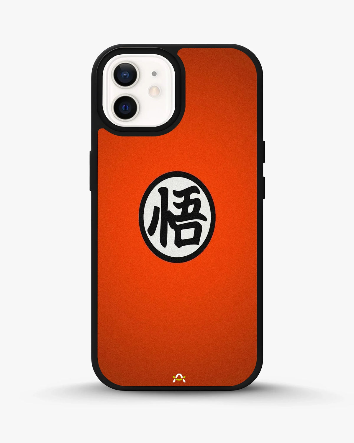 Bold Kanji Circle Phone Case - Minimal Orange Symbol Print for iPhone, Samsung, Pixel, OnePlus & Vivo