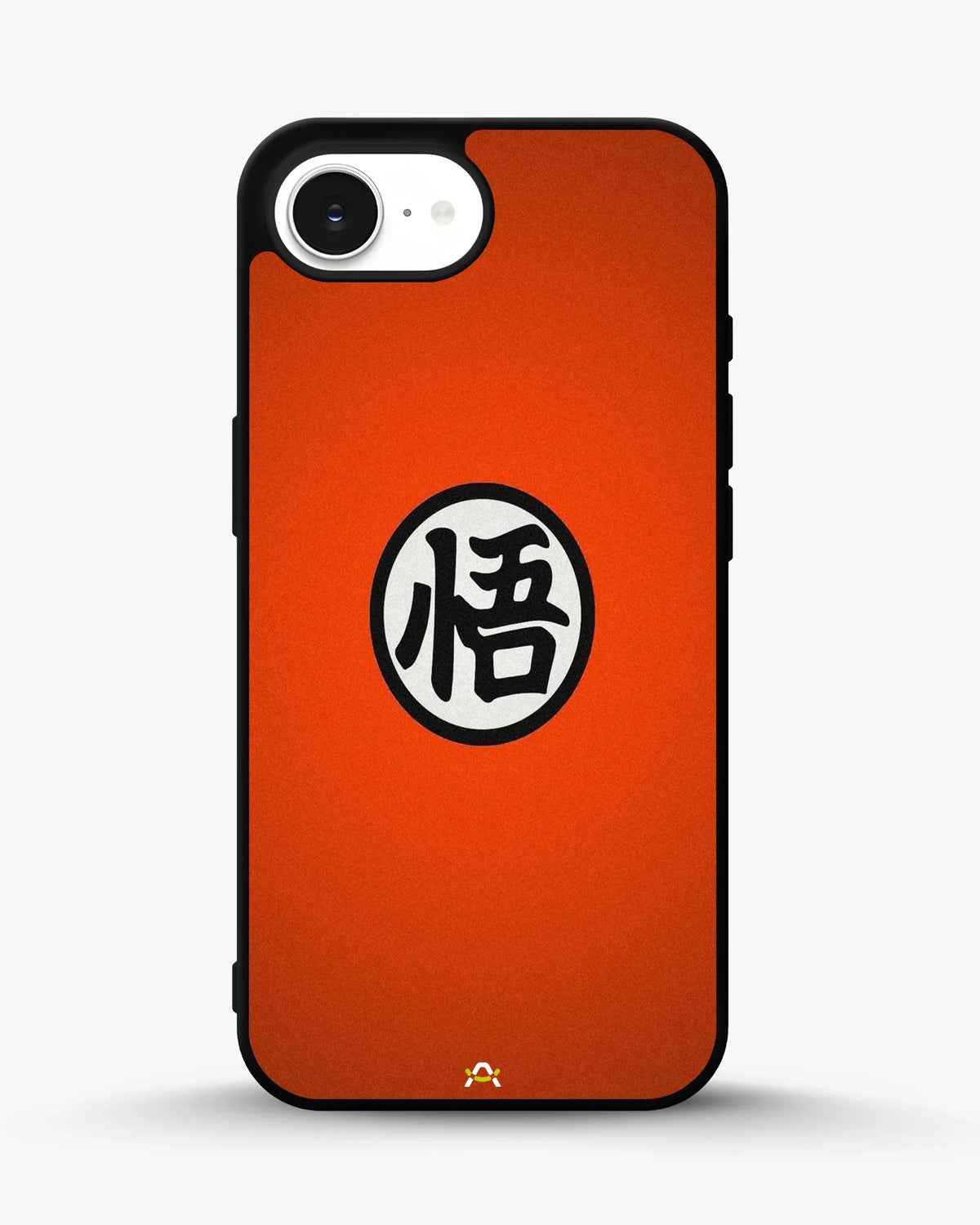 Bold Kanji Circle Phone Case - Minimal Orange Symbol Print for iPhone, Samsung, Pixel, OnePlus & Vivo