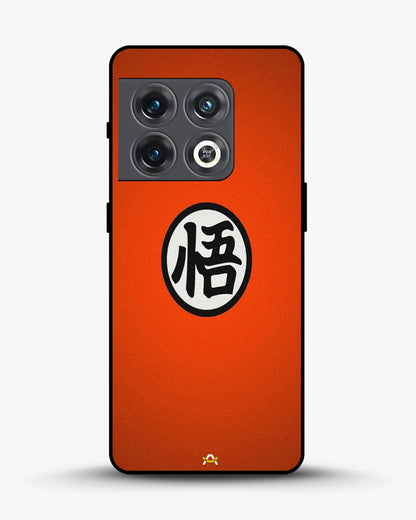 Bold Kanji Circle Phone Case - Minimal Orange Symbol Print for iPhone, Samsung, Pixel, OnePlus & Vivo