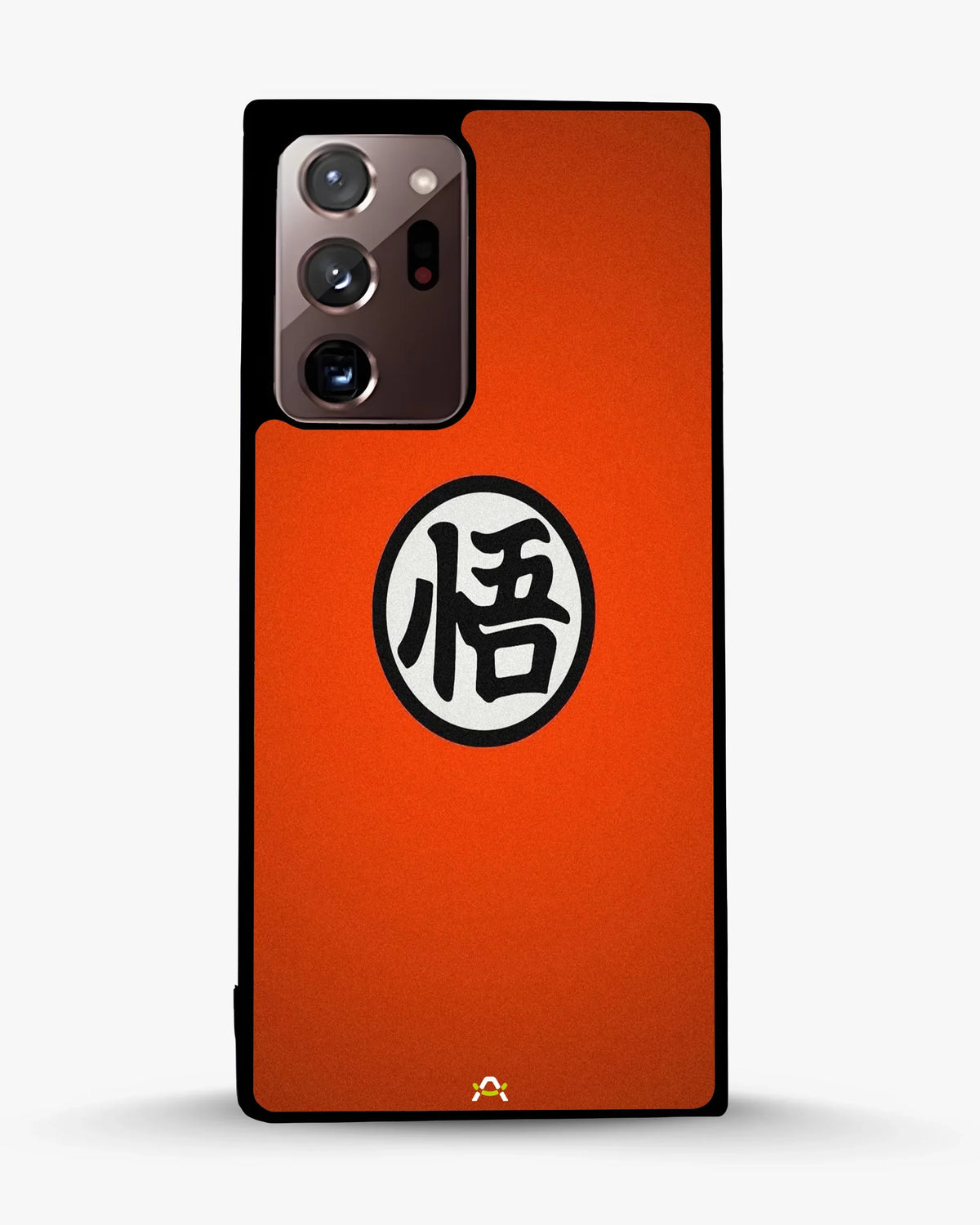 Bold Kanji Circle Phone Case - Minimal Orange Symbol Print for iPhone, Samsung, Pixel, OnePlus & Vivo