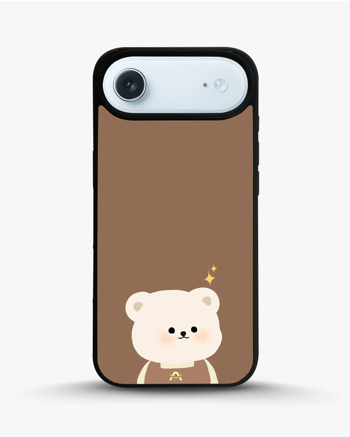 Cartoon Bear Phone Case - Cute Brown Bear Print for iPhone, Samsung, Pixel, OnePlus & Vivo