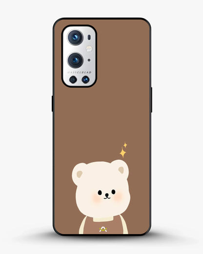 Cartoon Bear Phone Case - Cute Brown Bear Print for iPhone, Samsung, Pixel, OnePlus & Vivo