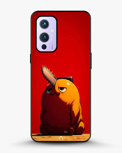 Chainsaw Devil Anime Phone Case - Orange & Red Print for iPhone, Samsung, Pixel, OnePlus & Vivo