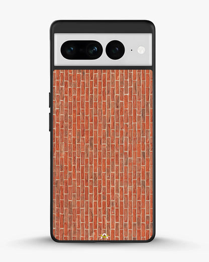 Classic Red Brick Phone Case - Clean Masonry Print for iPhone, Samsung, Pixel, OnePlus & Vivo