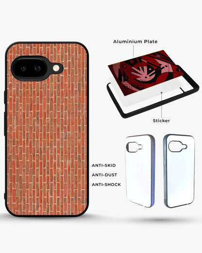 Classic Red Brick Phone Case - Clean Masonry Print for iPhone, Samsung, Pixel, OnePlus & Vivo