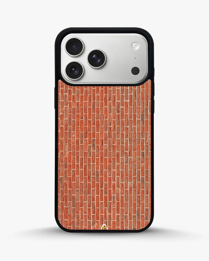 Classic Red Brick Phone Case - Clean Masonry Print for iPhone, Samsung, Pixel, OnePlus & Vivo