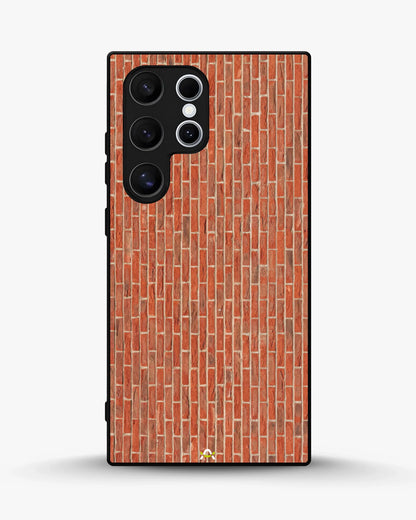 Classic Red Brick Phone Case - Clean Masonry Print for iPhone, Samsung, Pixel, OnePlus & Vivo