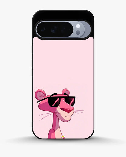 Cool Cartoon Cat Phone Case - Pink Sunglasses Print for iPhone, Samsung, Pixel, OnePlus & Vivo