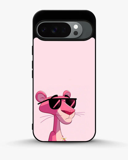 Cool Cartoon Cat Phone Case - Pink Sunglasses Print for iPhone, Samsung, Pixel, OnePlus & Vivo