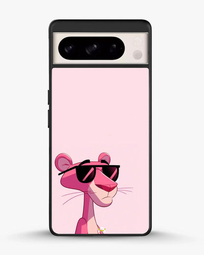 Cool Cartoon Cat Phone Case - Pink Sunglasses Print for iPhone, Samsung, Pixel, OnePlus & Vivo