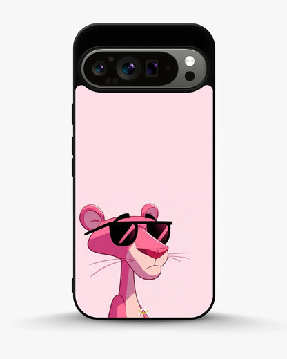 Cool Cartoon Cat Phone Case - Pink Sunglasses Print for iPhone, Samsung, Pixel, OnePlus & Vivo