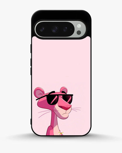 Cool Cartoon Cat Phone Case - Pink Sunglasses Print for iPhone, Samsung, Pixel, OnePlus & Vivo