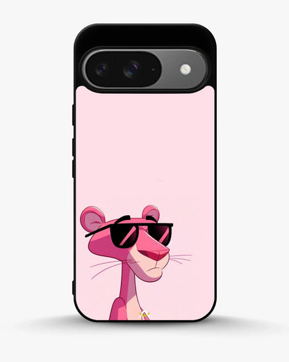 Cool Cartoon Cat Phone Case - Pink Sunglasses Print for iPhone, Samsung, Pixel, OnePlus & Vivo