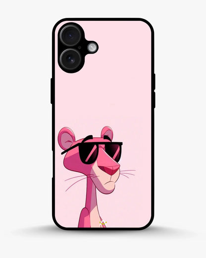 Cool Cartoon Cat Phone Case - Pink Sunglasses Print for iPhone, Samsung, Pixel, OnePlus & Vivo